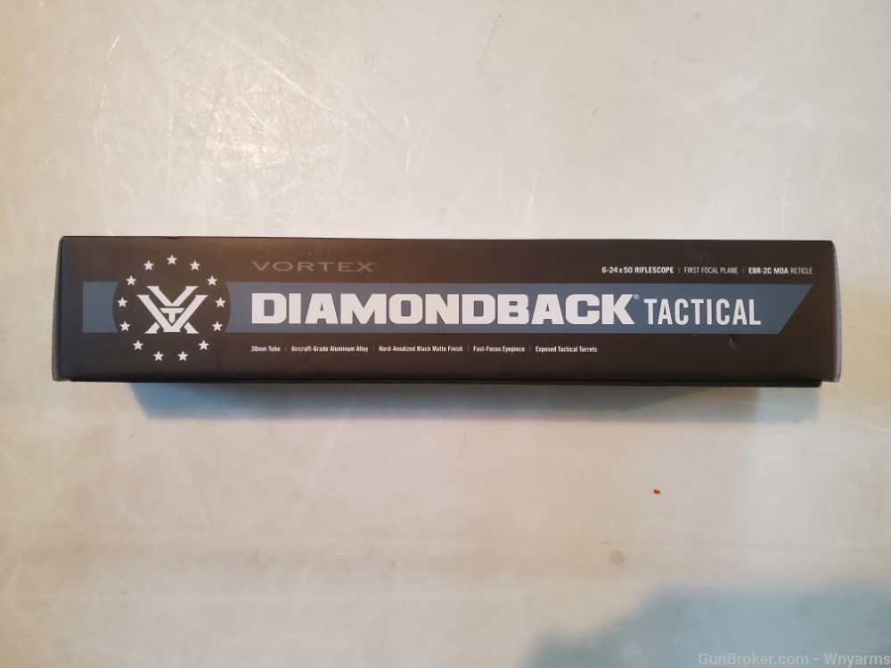 Vortex Diamondback Tactical 6-24x50 Scope NIB FFP-img-1