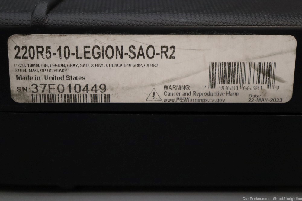 Sig Sauer P220 Legion 10mm 5" w/case-img-20
