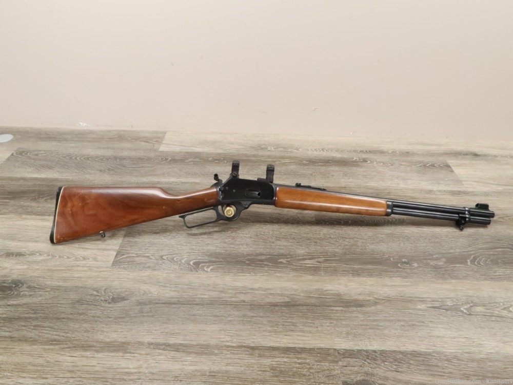 Marlin Model 1894S Lever Action .44 Magnum 20" 1983 w/Scope Rings 1894-img-0