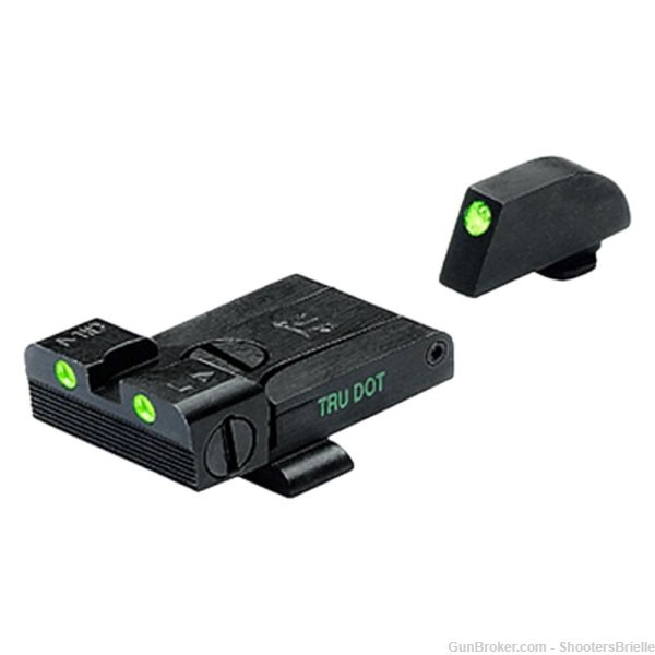 Meprolight® ML20224 - Tru-Dot™ Glock 17-35 Green Adjustable night sights-img-0