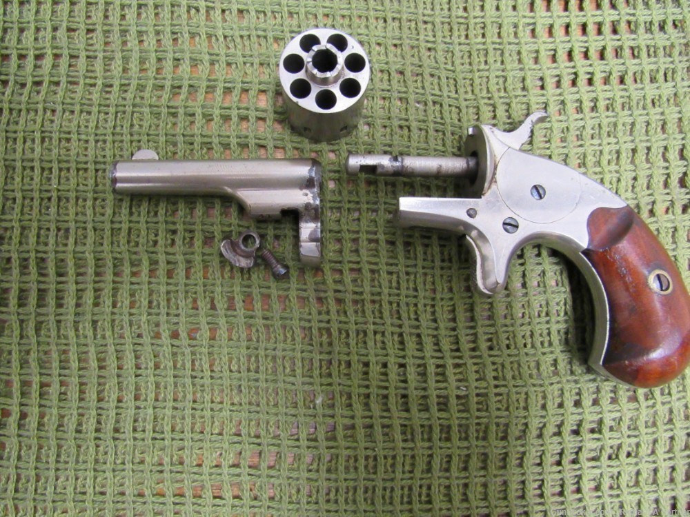 Colt Open Top Pocket .22 Short, Long Single Action Revolver, 1874 C&R-img-20