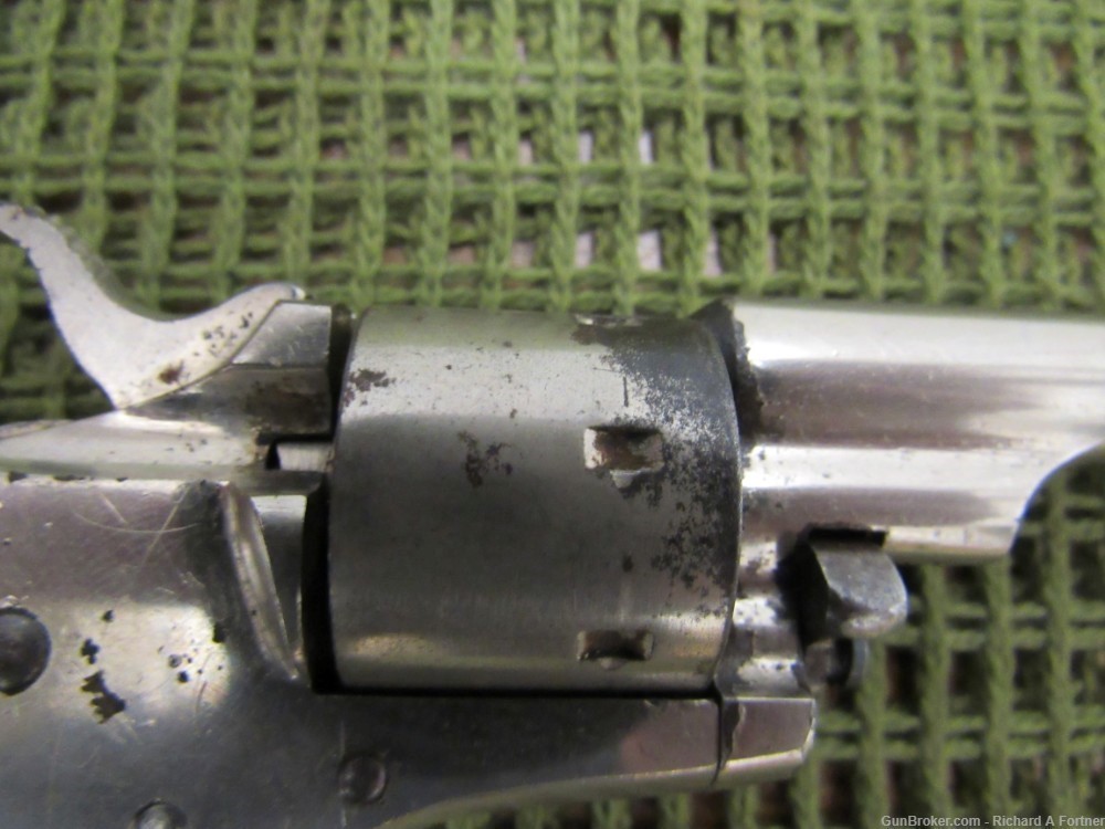 Colt Open Top Pocket .22 Short, Long Single Action Revolver, 1874 C&R-img-3