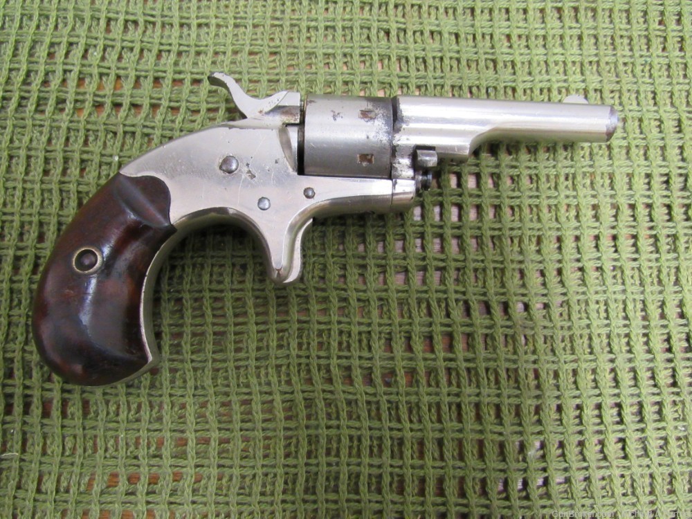 Colt Open Top Pocket .22 Short, Long Single Action Revolver, 1874 C&R-img-0