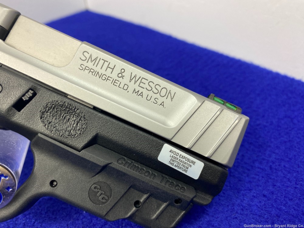 Smith Wesson SD9VE 9mm SS 4" *EYE CATCHING MOUNTED CRIMSON TRACE LASER*-img-42