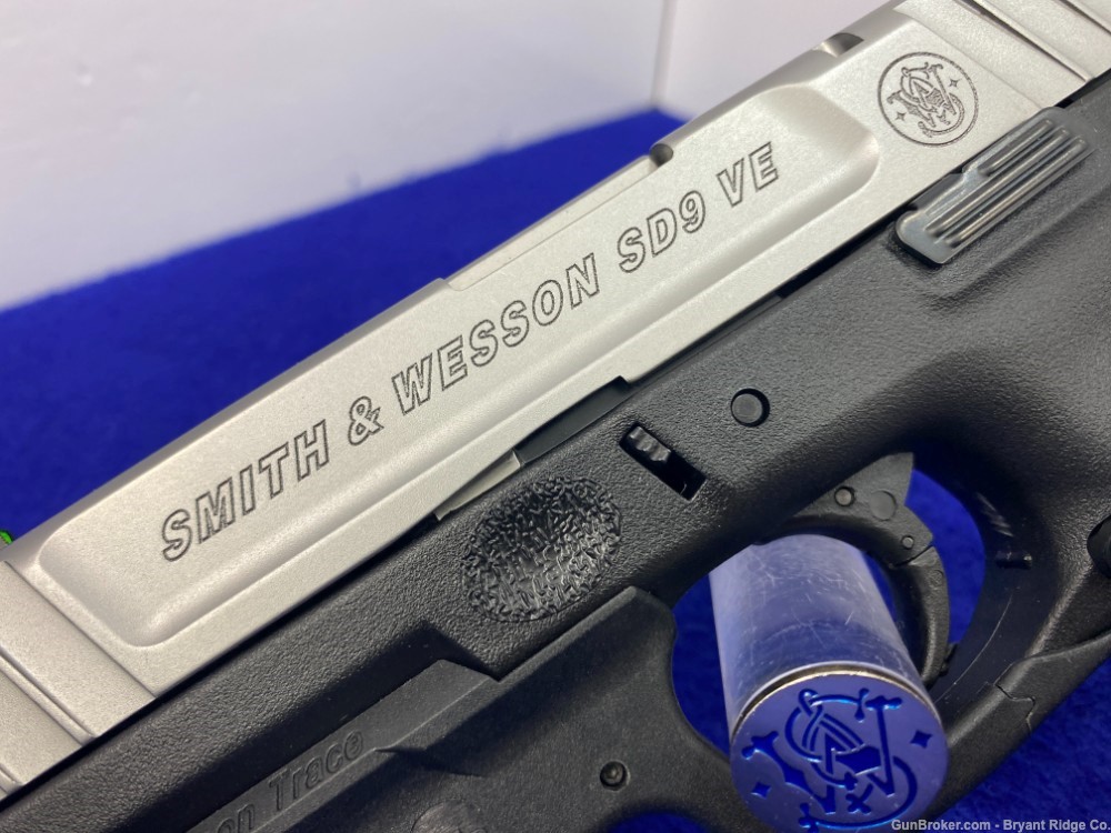 Smith Wesson SD9VE 9mm SS 4" *EYE CATCHING MOUNTED CRIMSON TRACE LASER*-img-21