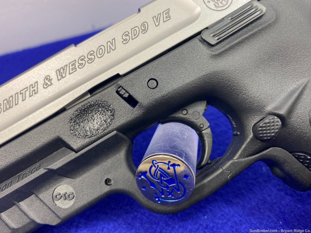 Smith Wesson SD9VE 9mm SS 4" *EYE CATCHING MOUNTED CRIMSON TRACE LASER*-img-18