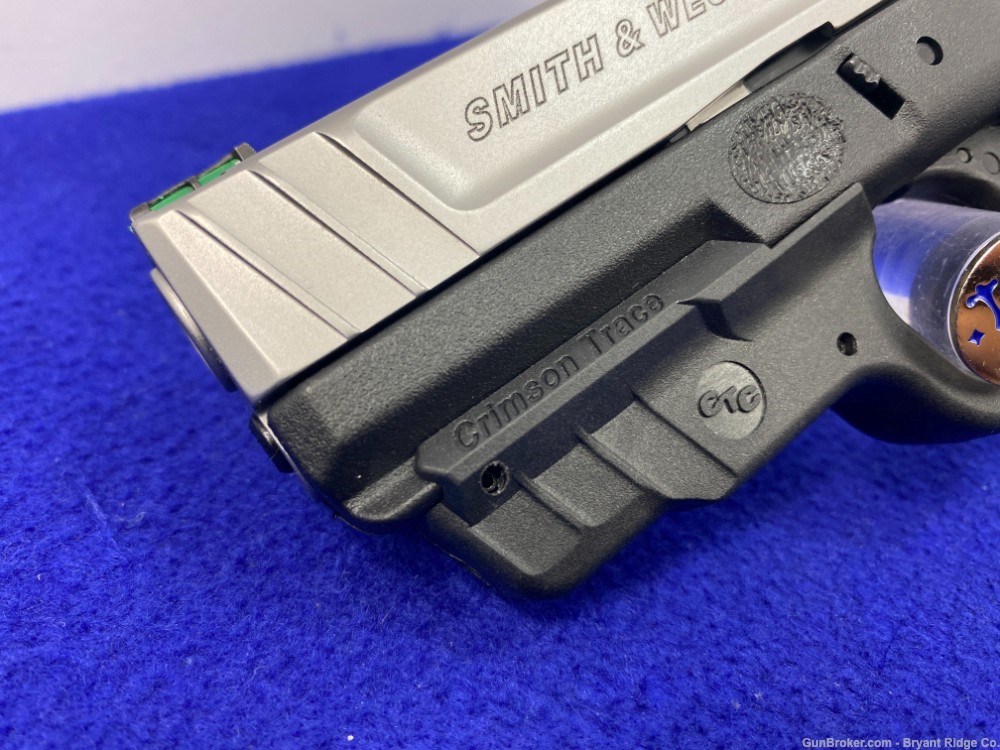 Smith Wesson SD9VE 9mm SS 4" *EYE CATCHING MOUNTED CRIMSON TRACE LASER*-img-27