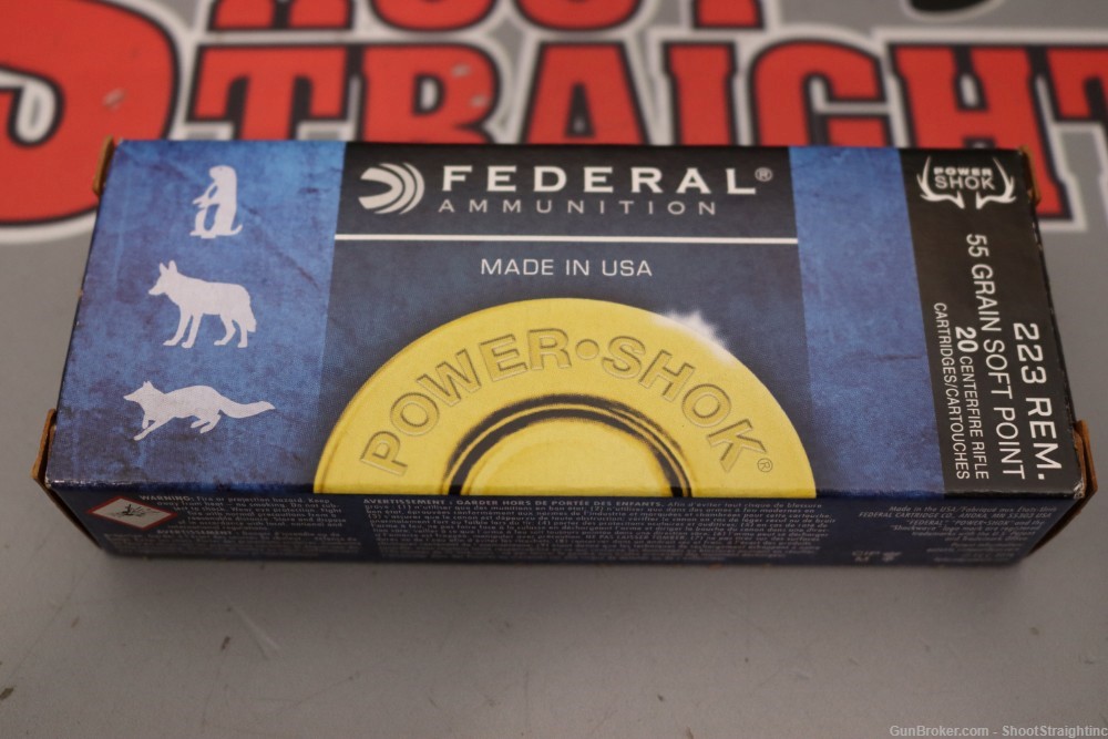 Lot O' 130rds of Misc. .223 / 5.56NATO  Federal, Winchester, PPU & Perfecta-img-1