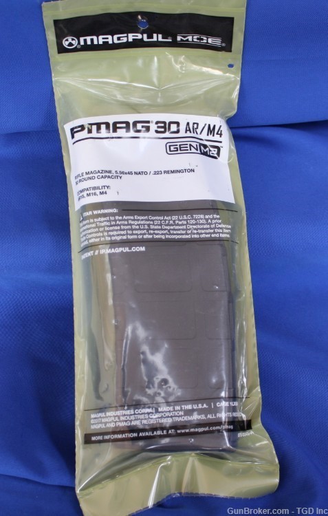 Magpul PMAG 30 AR/M4 - GEN M2 BLACK 223 / 556 NATO 30 RD Magazine-img-0