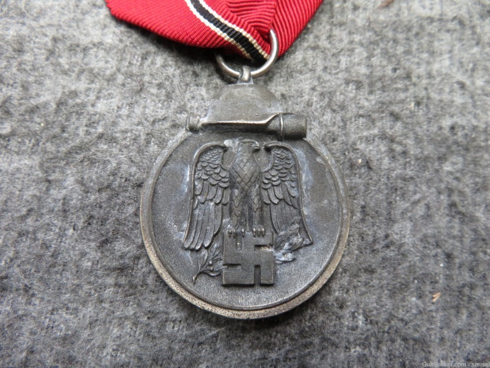 WWII GERMAN EASTERN FRONT MEDAL-ORIGINAL-RING MARKED “13”-img-1
