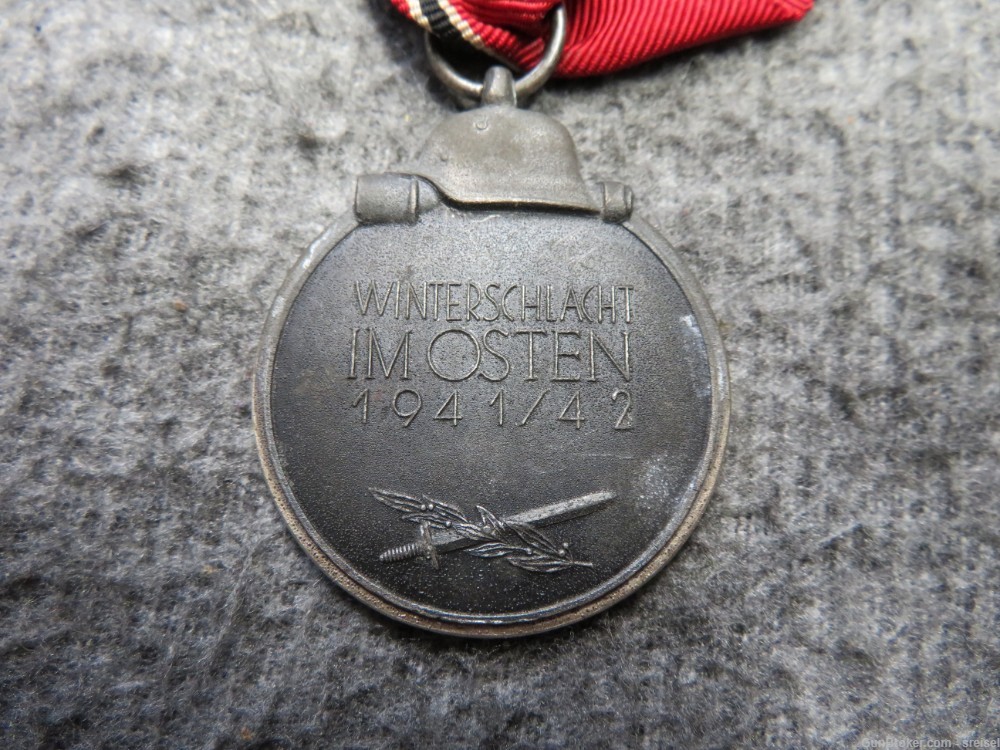 WWII GERMAN EASTERN FRONT MEDAL-ORIGINAL-RING MARKED “13”-img-4