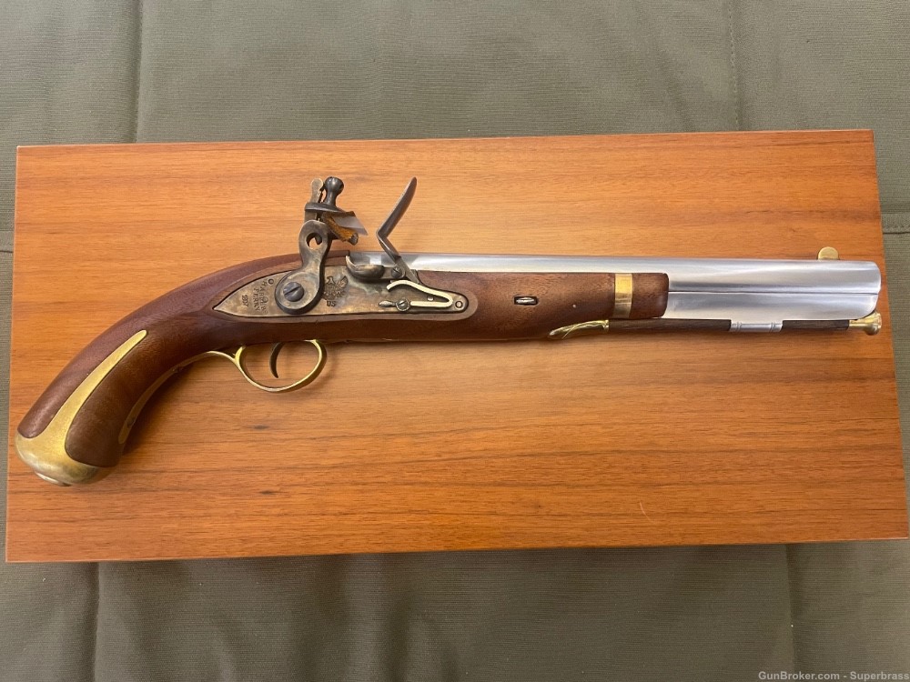 Harper's Ferry Flintlock 54 caliber pistol! Rare! Own a piece of history -img-4