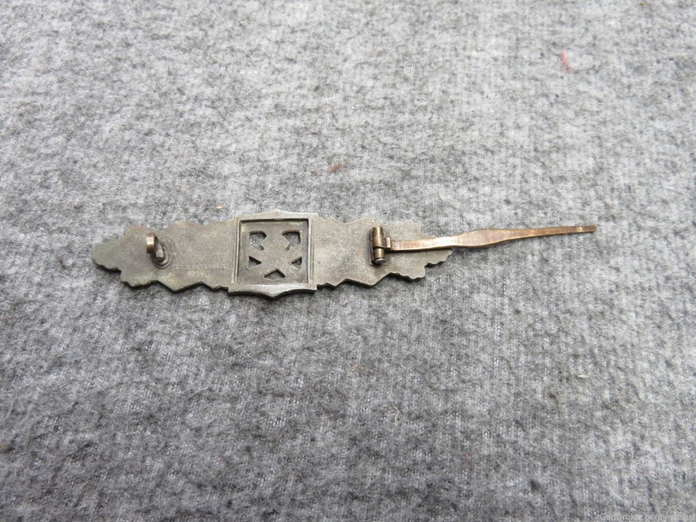 WWII GERMAN CLOSE COMBAT CLASP-NICE DETAIL-MAKER MARKED-img-7