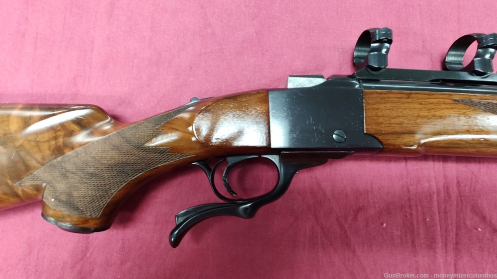 USED RUGER NUMBER 1 TROPICAL RIFLE RE CHAMBERED TO .458 LOTT-img-3