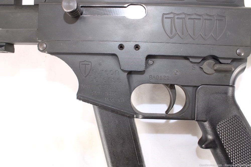 Thureon Defense GA Pistol 9MM 10 1/2 Inch Barrel-img-3