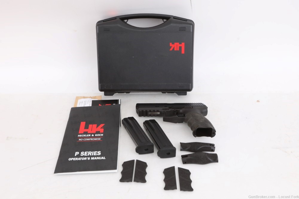 HK Heckler & Koch P30L V3 9mm 4.5" 2-15rd Mags Factory Box CLEAN! No Reserv-img-0