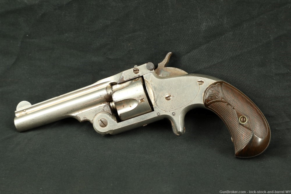 Smith & Wesson S&W .32 Single Action Model 1 1/2 Top-Break Revolver Antique-img-2
