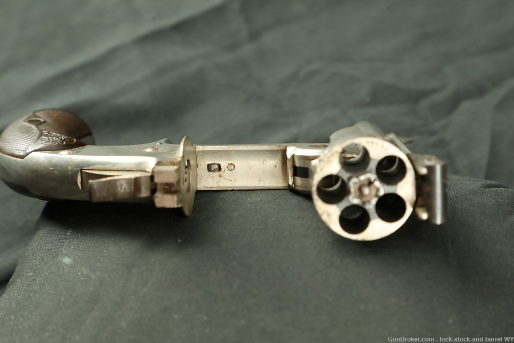 Smith & Wesson S&W .32 Single Action Model 1 1/2 Top-Break Revolver Antique-img-11