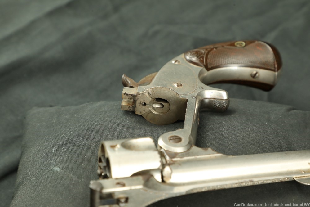 Smith & Wesson S&W .32 Single Action Model 1 1/2 Top-Break Revolver Antique-img-13
