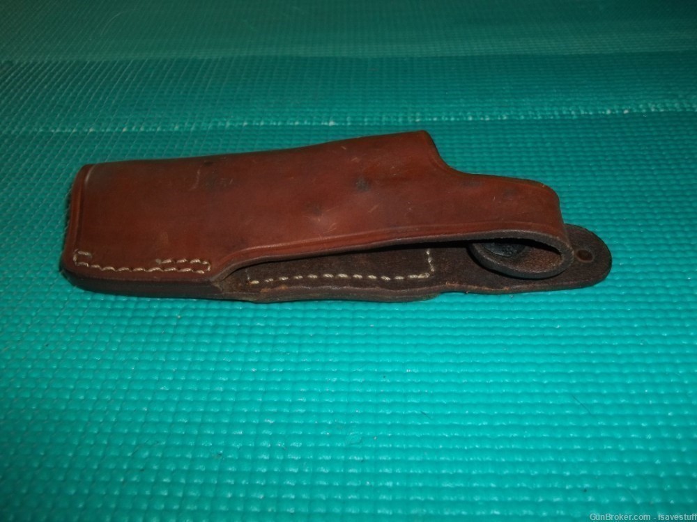 Beretta 70 .380  Rare ZED LEATHER GOODS L/H OWB Leather Holster .32ACP-img-2