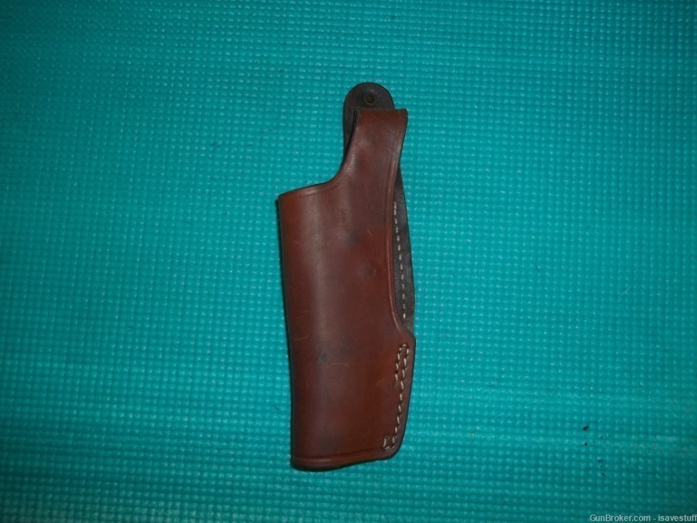 Beretta 70 .380  Rare ZED LEATHER GOODS L/H OWB Leather Holster .32ACP-img-1