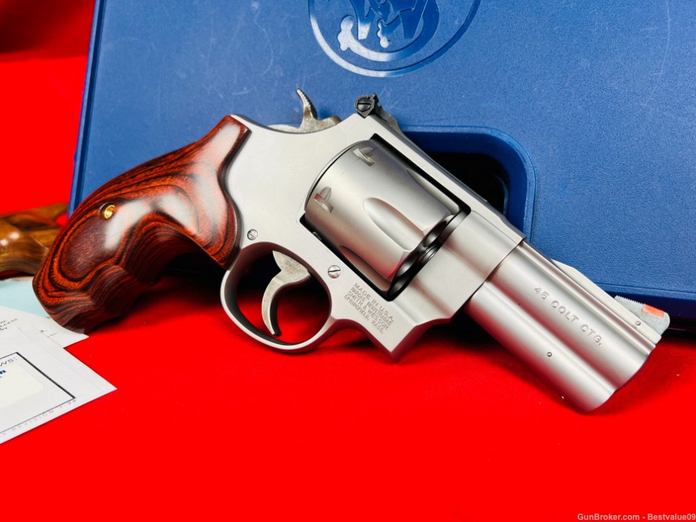 RARE! Smith & Wesson 625-7 .45 Colt 3" *SCARCE LEW HORTON MODEL* CDB PREFIX-img-1