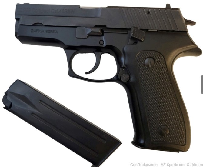 ZASTAVA ARMS CZ999 SERBIAN PORTED COMPACT 4” .40 S&W 2 MAGS-img-2