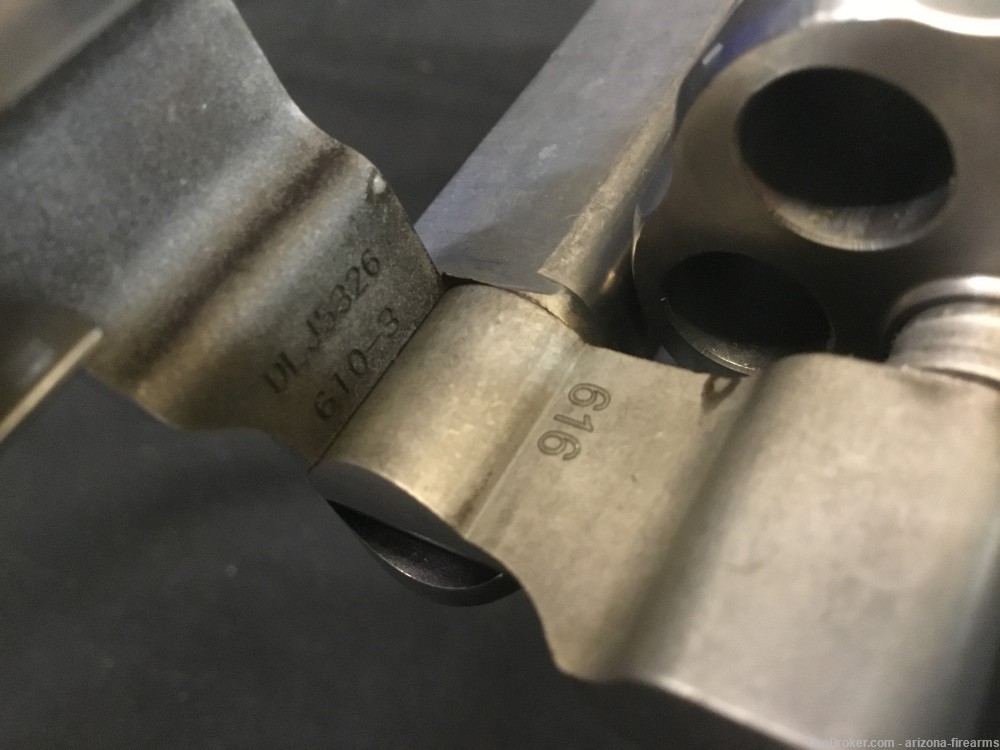 Smith & Wesson 610-3 6 Round SA/DA Revolver 10mm w/ Case, 3 Moon Clips-img-13