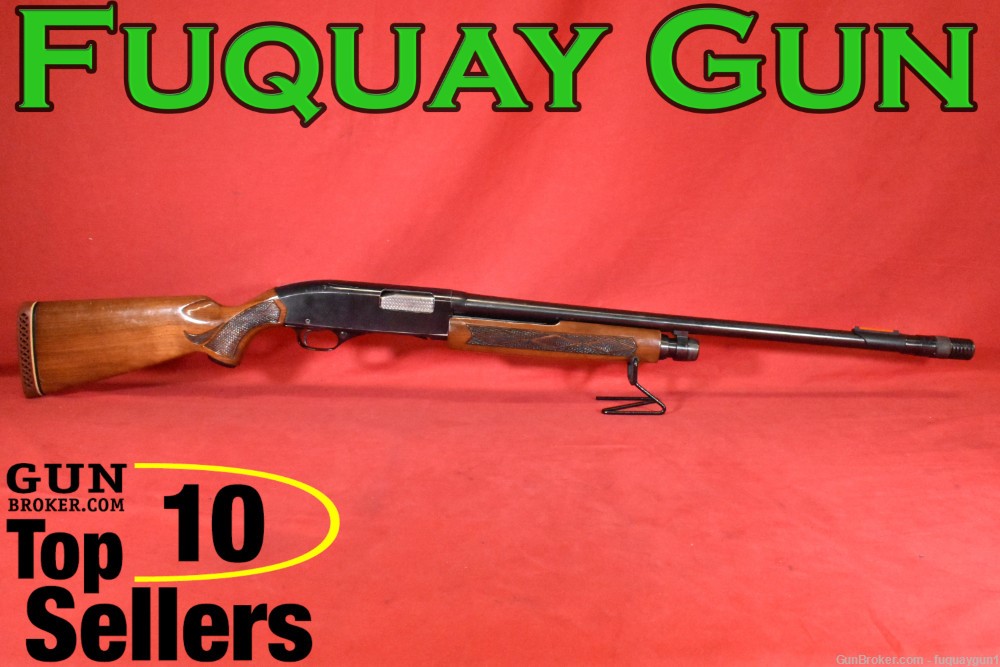 Winchester Model 1200 12 GA 24" Poly-Choke 1200-1200 Vintage-img-0