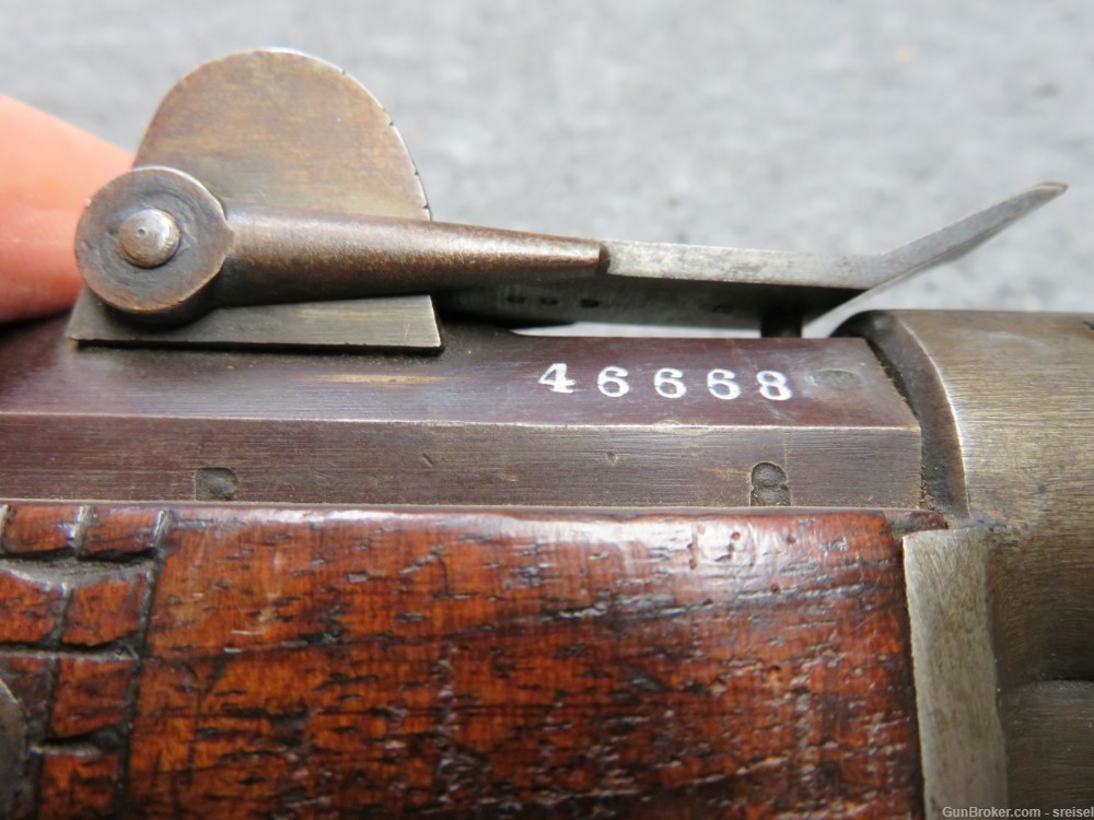 ANTIQUE SWISS MODEL 1871 VETTERLI RIFLE-SOC. SUISSE-MATCHING-img-8