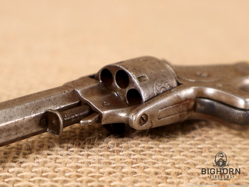 Ethan Allen & Co., 22 Sidehammer Rimfire Revolver, 8th Issue, *1858-1865* -img-17