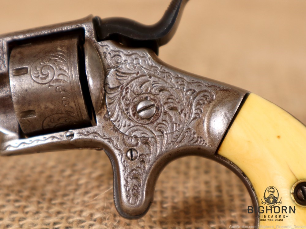 Ethan Allen & Co., 22 Sidehammer Rimfire Revolver, 8th Issue, *1858-1865* -img-13