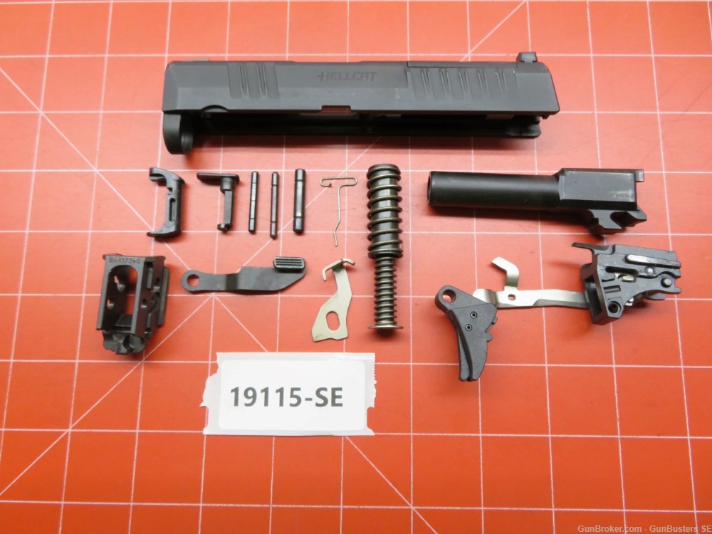 Springfield Hellcat 9mm Repair Parts #19115-SE-img-1