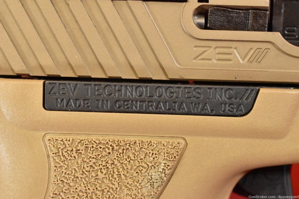 ZEV OZ9c Elite Compact FDE 9mm 4.25" OR OZ9C-CPT-FDE-B-TH OZ9c-OZ9c-img-7