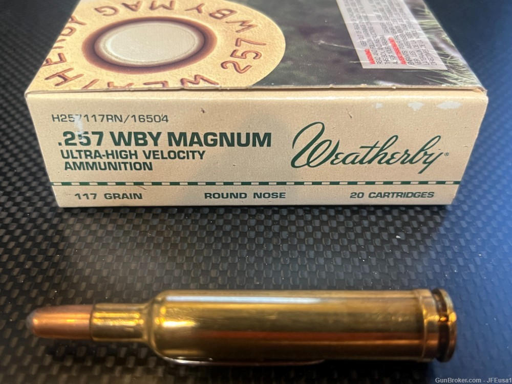 Weatherby .257 Wby Mag 117gr. Round nose-img-0