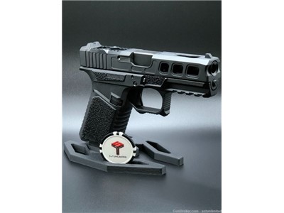 New Custom glock 19 gen3 Graphite black SCT Frame w Leo Precision slide 9mm