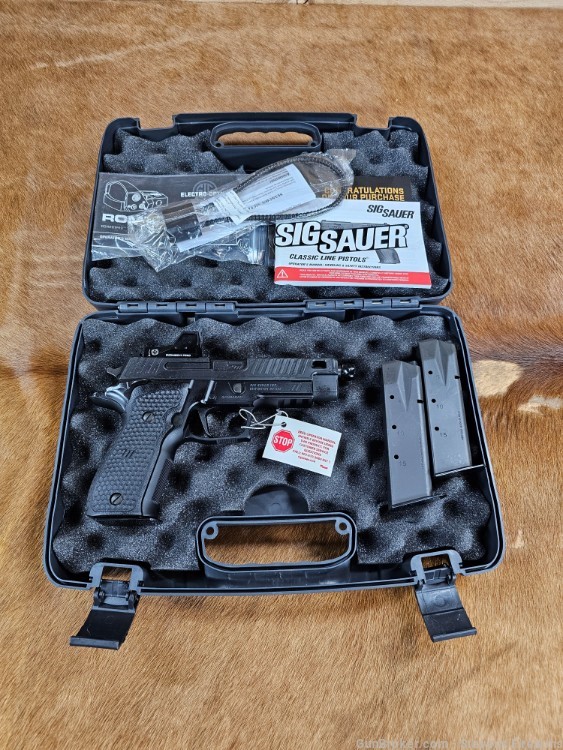 NEW SIG SAUER ZEV P226 SAO ROMEO 1 PRO 3 15 RD MAGS 9MM SUPPRESSOR READY-img-2