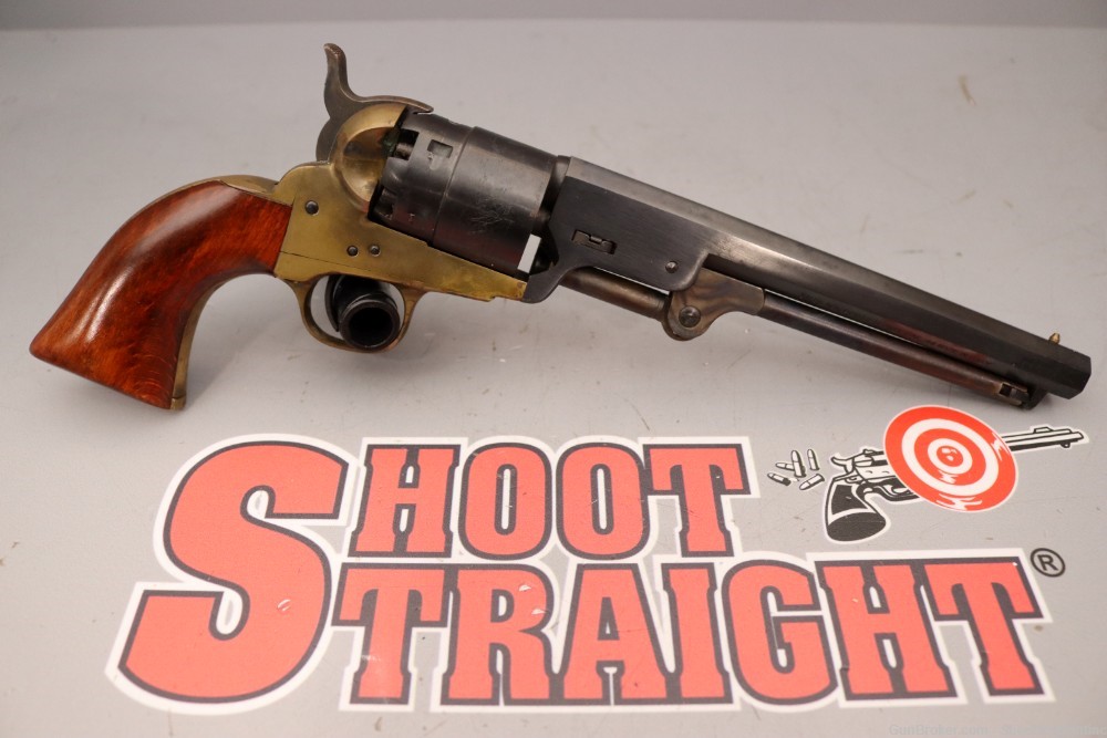 Italian Colt Style Black Powder Revolver .44CAL 7.5"-img-1