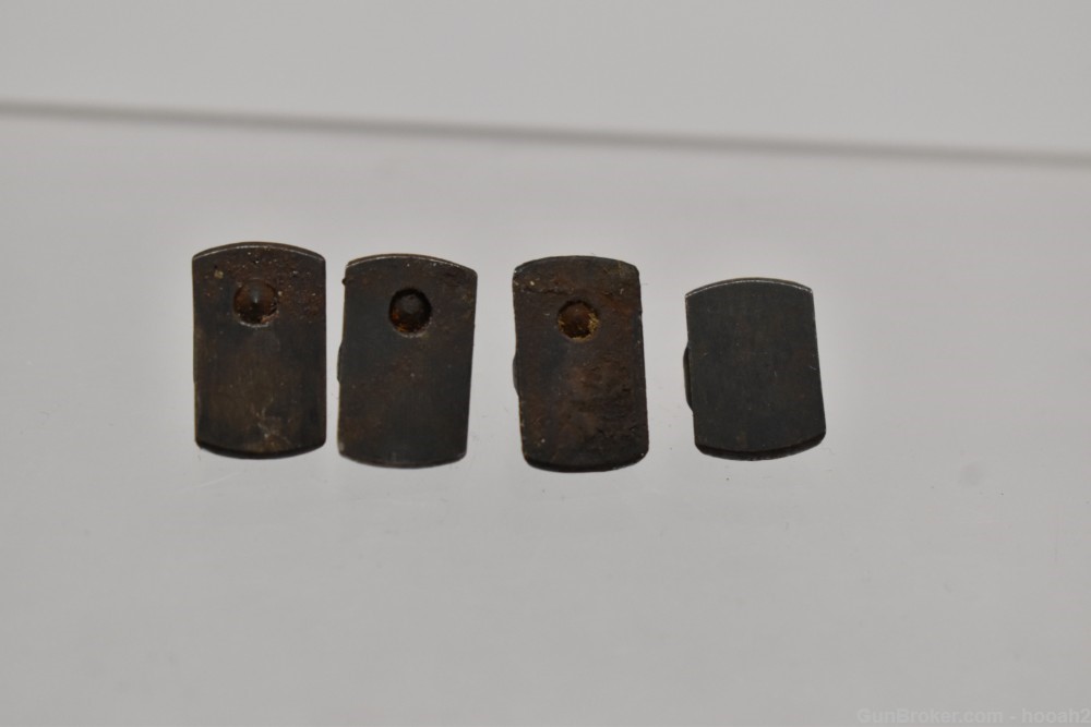 4 Winchester No 21 Silver Sporting Front Sights-img-8