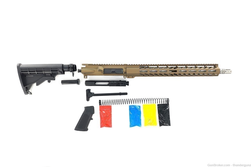 .300 Blackout Rifle Kit, -( NO LOWER )-Bronze 16"Stainless Barrel, 15" Rail-img-0