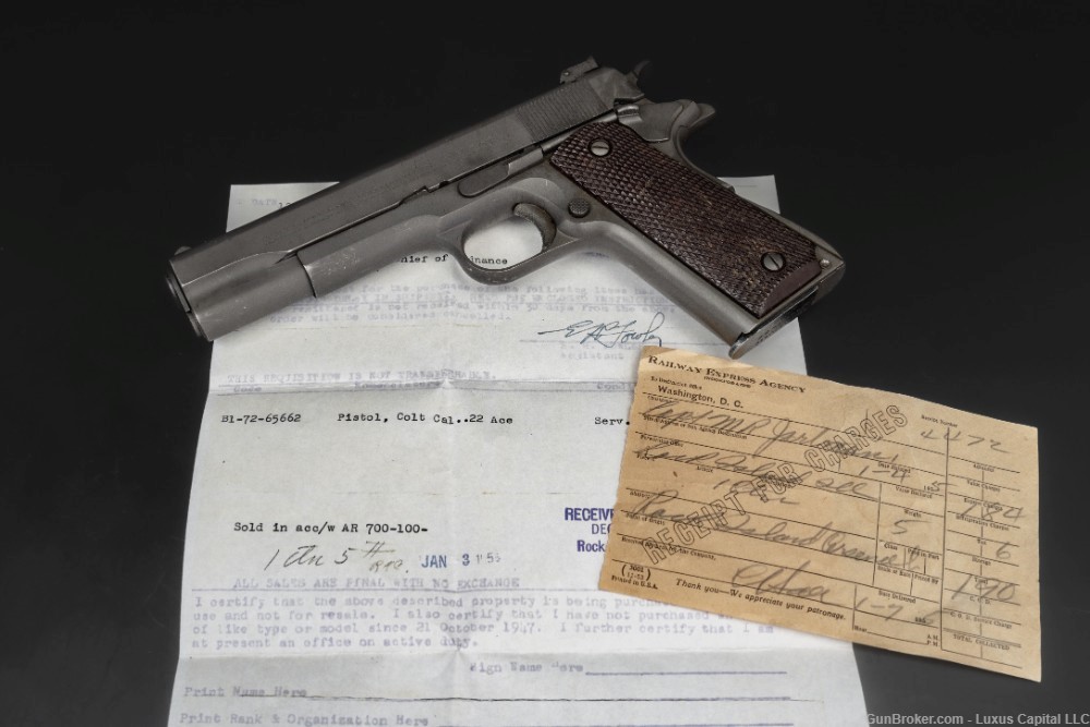 Colt 1911 Ace Prototype/Test Pistol -img-0