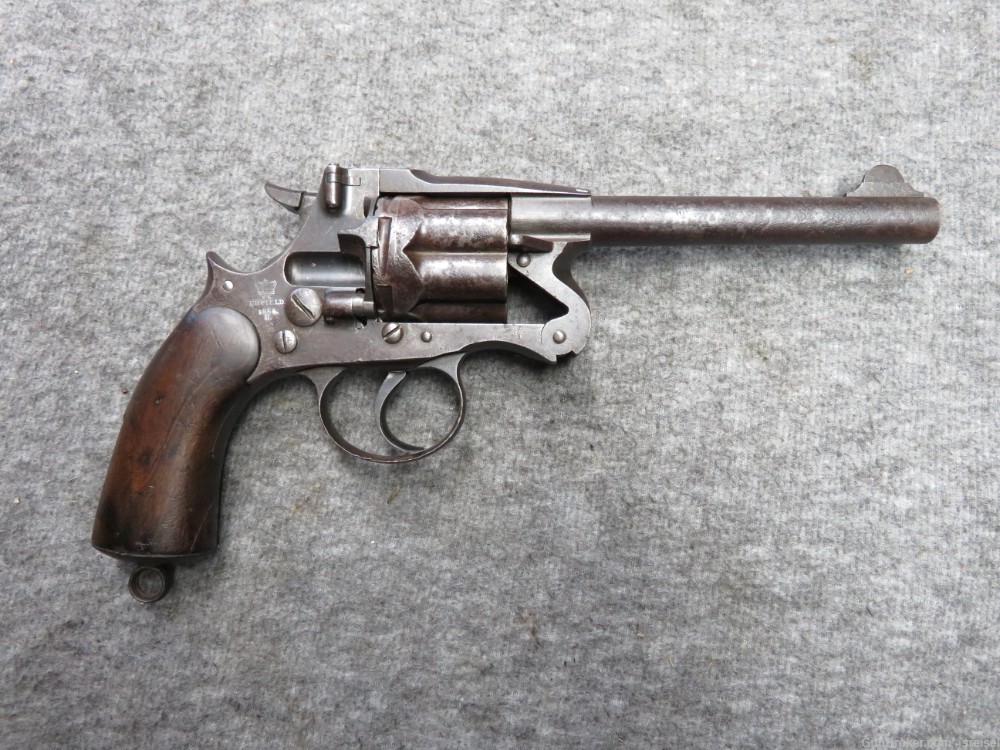 ANTIQUE BRITISH MARK II ENFIELD REVOLVER-DATED 1884-NEW SOUTH WALES-img-0