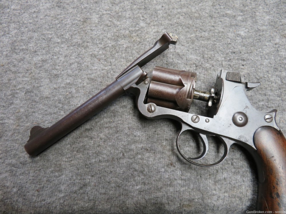ANTIQUE BRITISH MARK II ENFIELD REVOLVER-DATED 1884-NEW SOUTH WALES-img-21