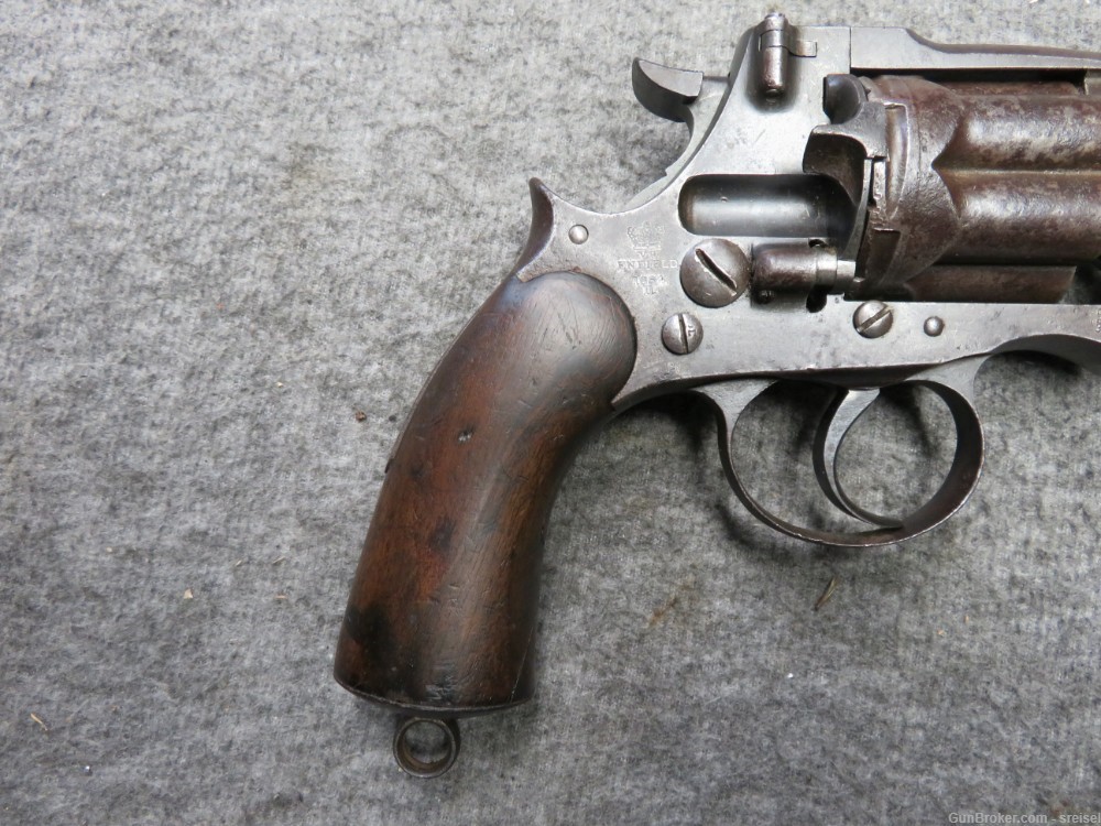 ANTIQUE BRITISH MARK II ENFIELD REVOLVER-DATED 1884-NEW SOUTH WALES-img-1