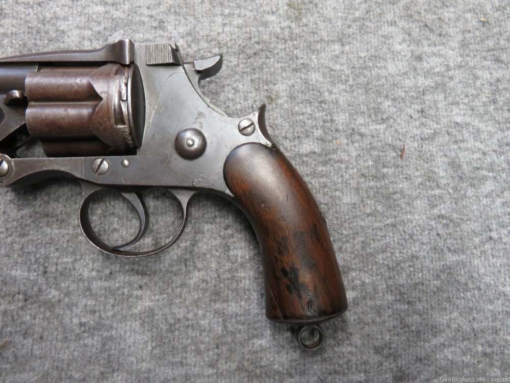 ANTIQUE BRITISH MARK II ENFIELD REVOLVER-DATED 1884-NEW SOUTH WALES-img-5