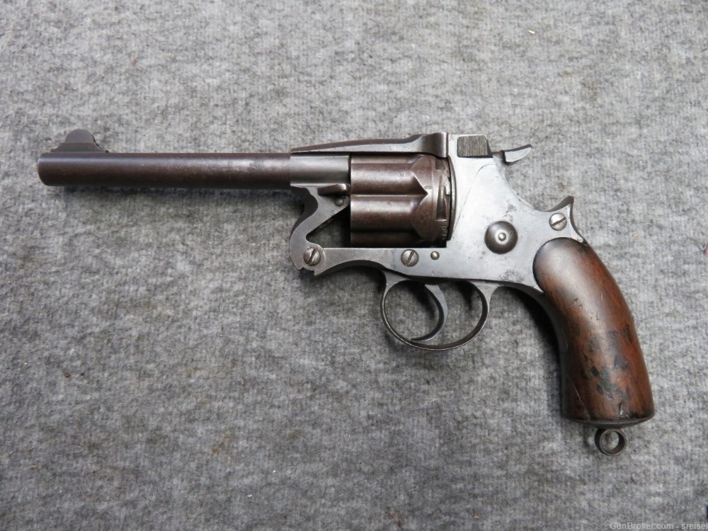 ANTIQUE BRITISH MARK II ENFIELD REVOLVER-DATED 1884-NEW SOUTH WALES-img-3
