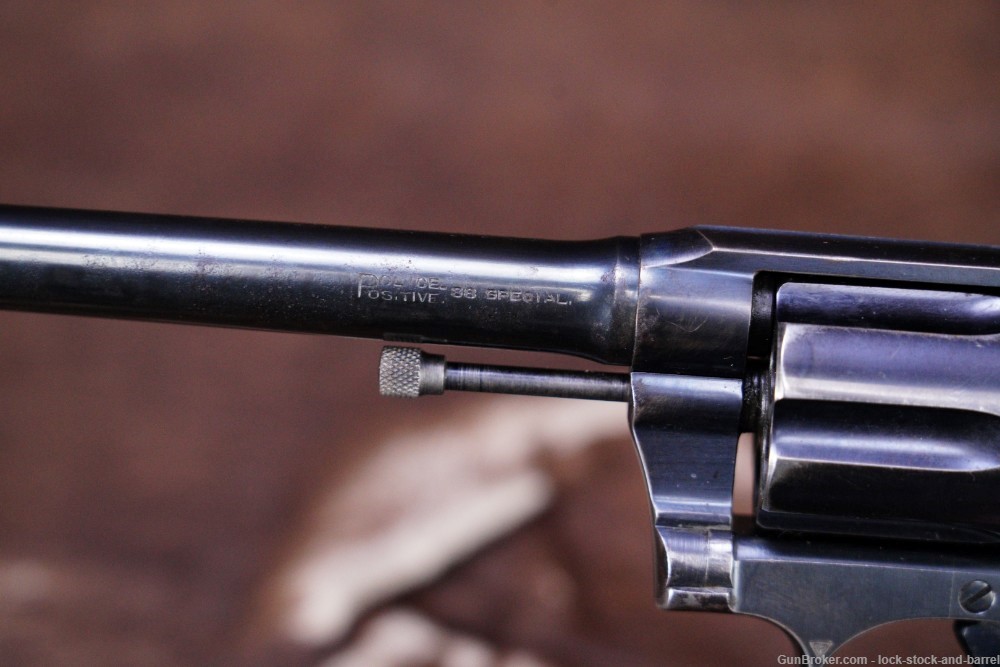 Colt Police Positive .38 Special, 1st Issue 6" DA Revolver, MFD 1922 C&R-img-10