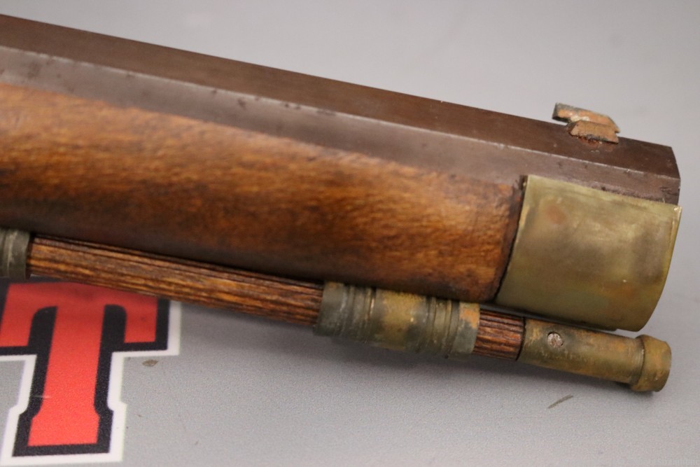 Black Powder Flintlock Pistol 10" w/ Octagon Rifled Barrel & Ram Rod-img-5