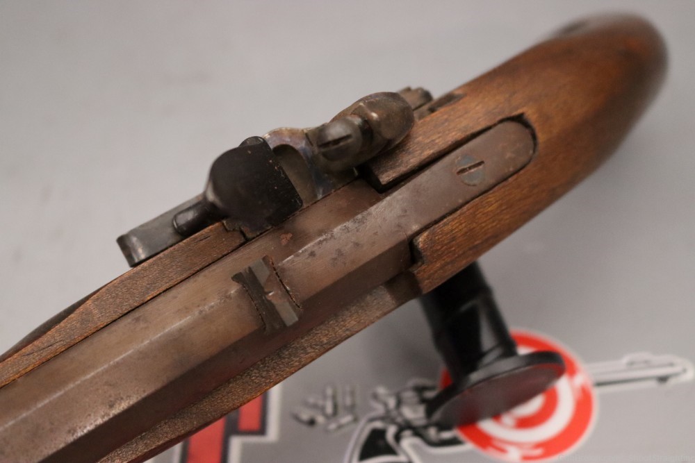 Black Powder Flintlock Pistol 10" w/ Octagon Rifled Barrel & Ram Rod-img-18