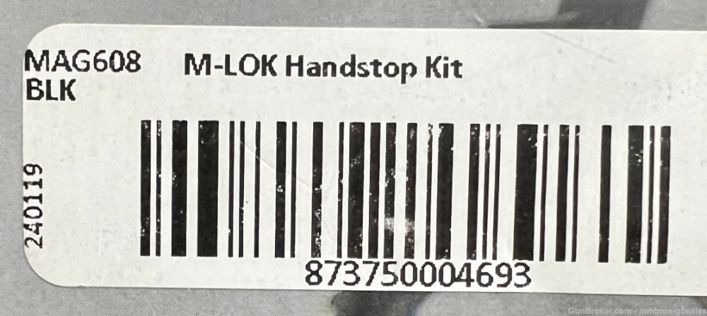MAGPUL M-LOK Hand Stop Kit - Black - MAG608 - NEW FAST FREE SHIPPING-img-1